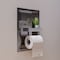 Alfi Brand Brushed Stainless Steel Recessed Shelf / Toilet Paper Holder Niche ABTPN88-BSS - alternate 1